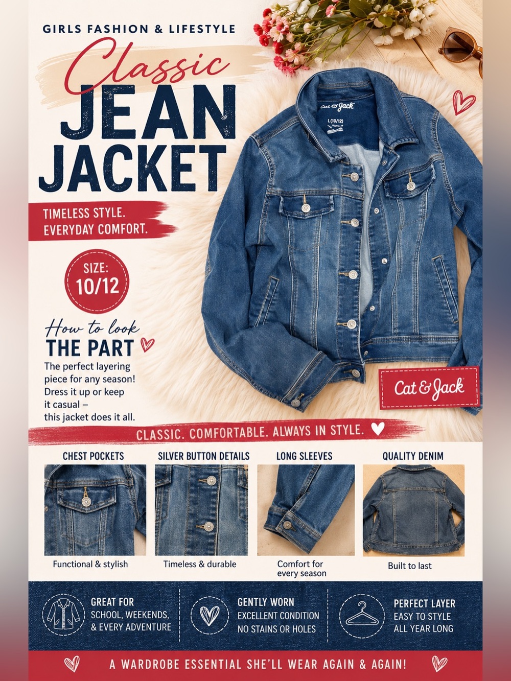 Classic Blue Denim Jacket